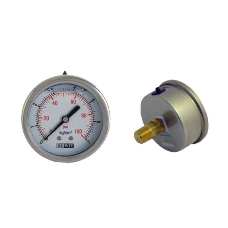 MANOMETRO SKU 255/63/42 NPT KG/CM² MCA. DE WIT
