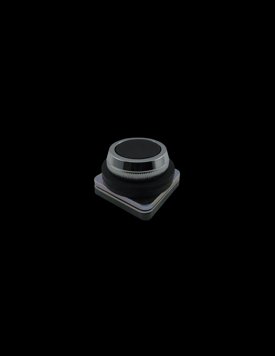 BOTON NO ILUMINADO DE METAL 30MM SKU AF2 MCA. TEKNIC