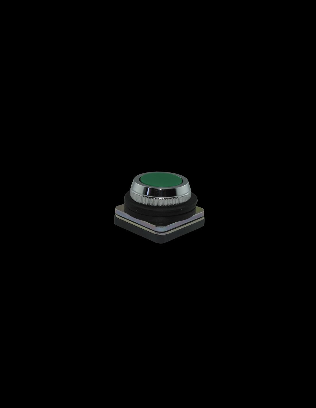 BOTON NO ILUMINADO DE METAL 30MM SKU AF3 MCA. TEKNIC