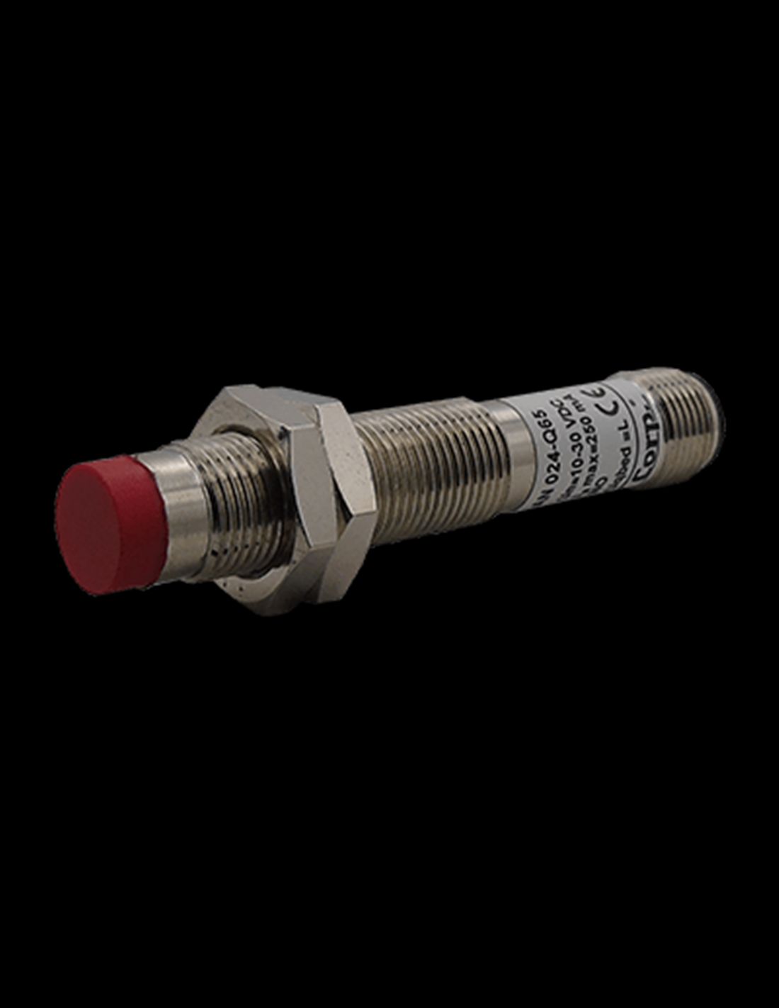 SENSOR INDUCTIVO M12, Sn=4mm, NPN N.O.,NO RASANTE, 10-30VDC  SKU AIS12N04AN024-Q65 MCA. TEKNIC