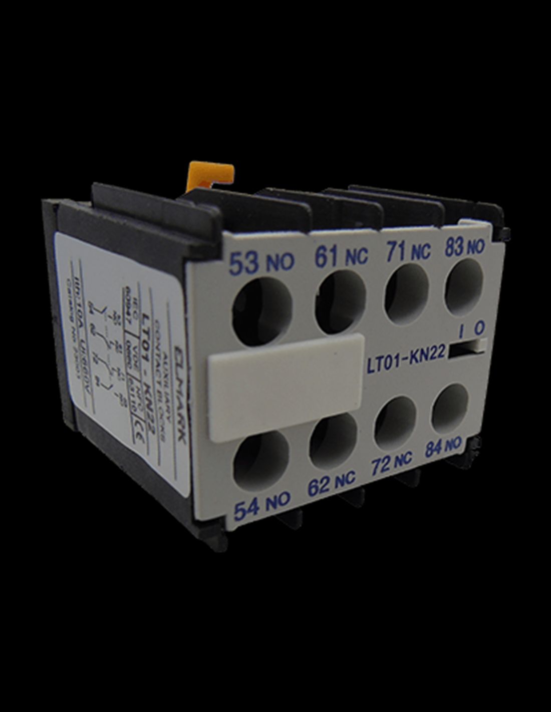 AUXILIAR P/CONTACTOR MINI 9A-12A SKU LT01KN22 MCA. ELMARK