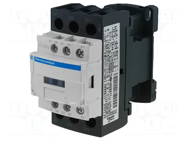 CONTACTOR 32A BOBINA 110V MCA TELEMECANIQUE SKU CAD32F7