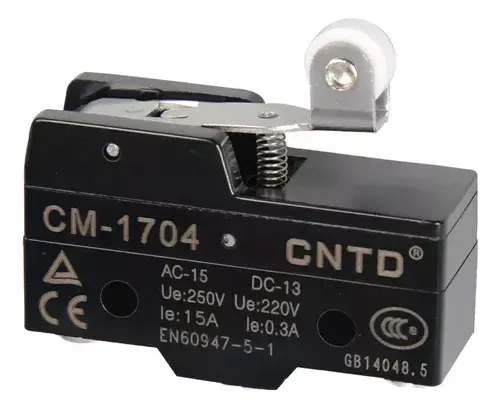MICRO INTERRUPTOR C/ RODAJA SKU CM-1704