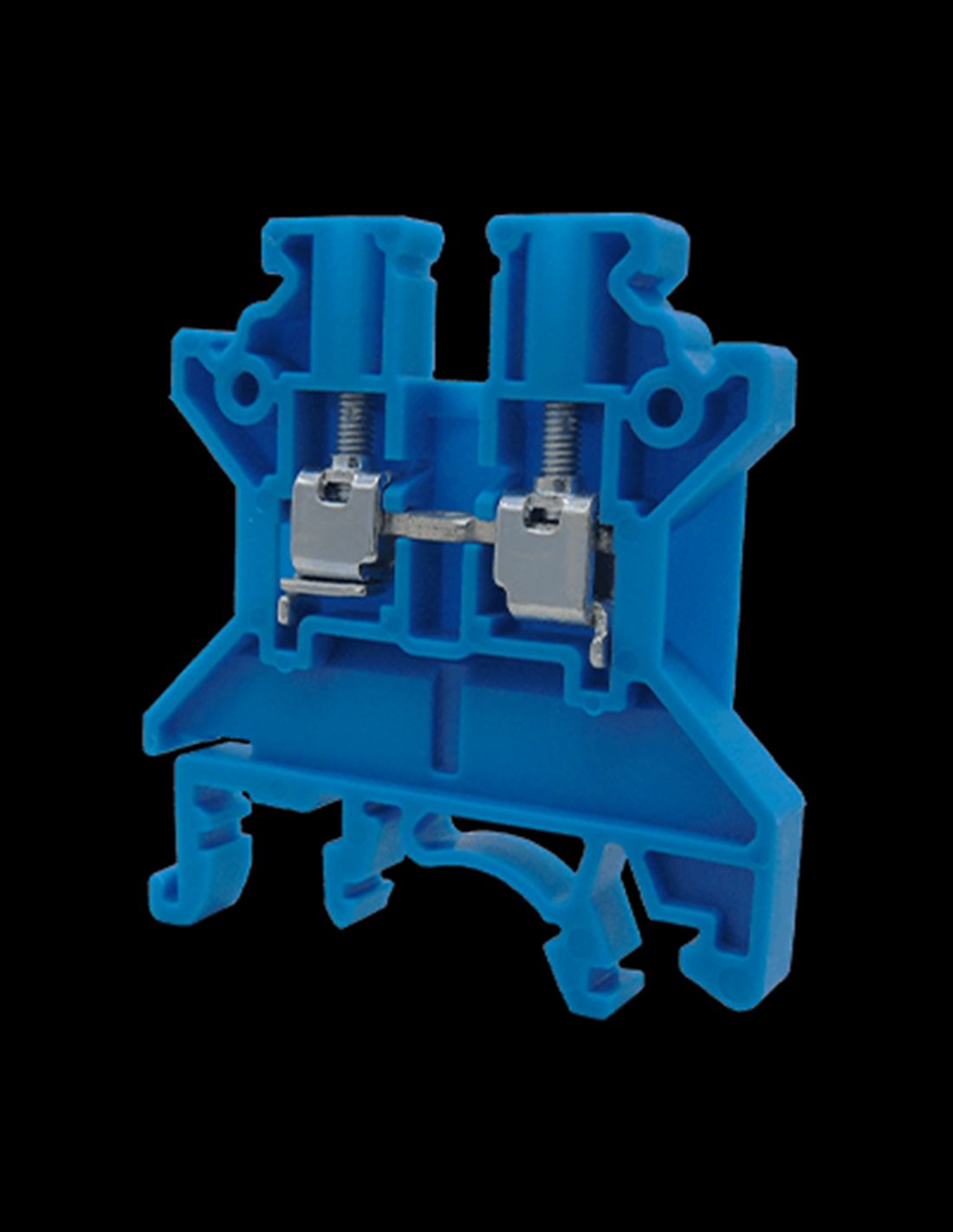 CLEMA MONTAJE  RIEL DIN SKU CTS2.5U-N/BU MCA. CONNECTWELL