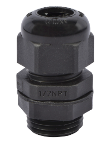 CONECTOR GLANDULA DE PLASTICO 1/2