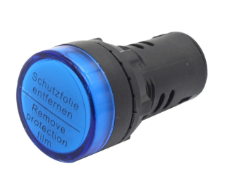 LAMPARA LED PILOTO SKU AD16-22DS AZUL