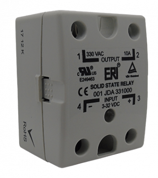RELEVADOR DE ESTADO SOLIDO SSR 40A,1 fase,entra:90-280VCA salida:24-330VCA SKU 001 JAA 334028