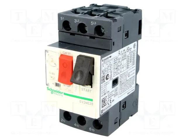 GUARDAMOTOR DE 13-18A MCA. SCHNEIDER SKU GV2ME20
