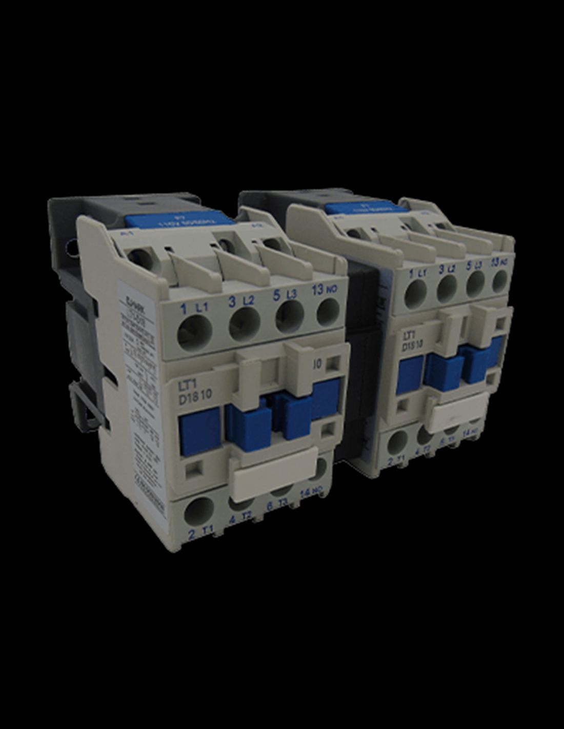 CONTACTORES REVERSIBLES   SKU LT4D1810-1100V   MCA. ELMARK  230V  18A  C/ INTERLOCK MECANICO