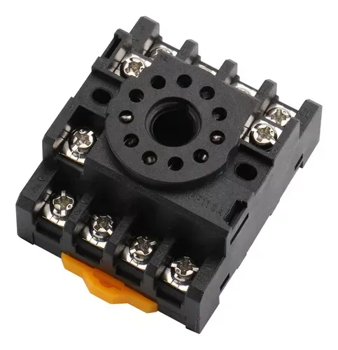 BASE P/ RELEVADOR  11 PINES REDONDOS SKU PF113A  MCA.G&V ELECTRIC