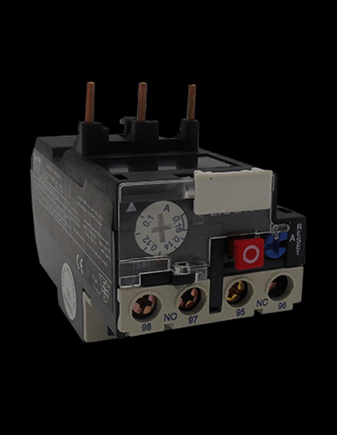 RELEVADOR SOBRECARGA P/CONTACTORES 0.40-0.63A SKU LT2E1304 MCA. ELMARK