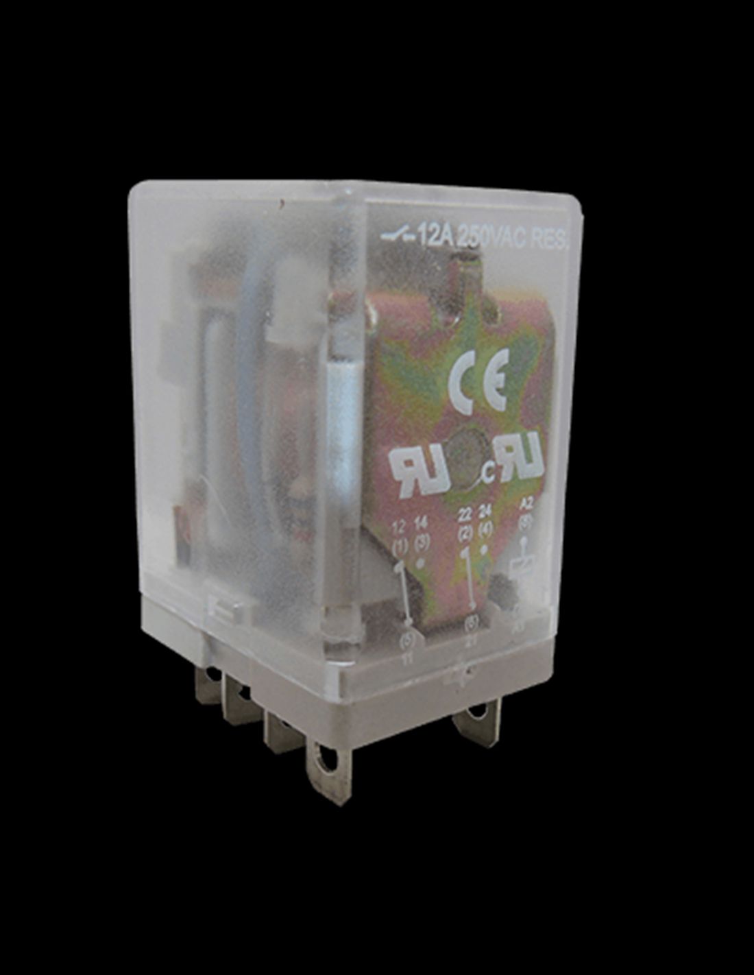 RELEVADOR ENCAPSULADO C/ LED SKU RL2L-A230 MCA. RELPOL
