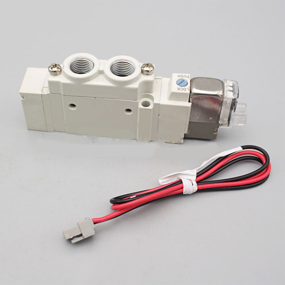 ELECTROVALVULA SOLENOIDE 5/2, M5 24V SKU SY3120-5LZ-M5 MCA. SMC