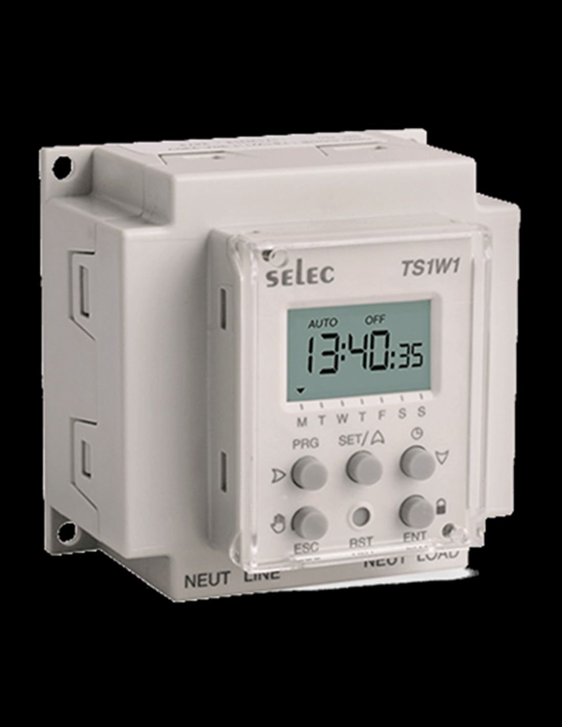 INTERRUPTOR DIGITAL DE TIEMPO SKU TS1W1-1-20A-110V MCA. SELEC
