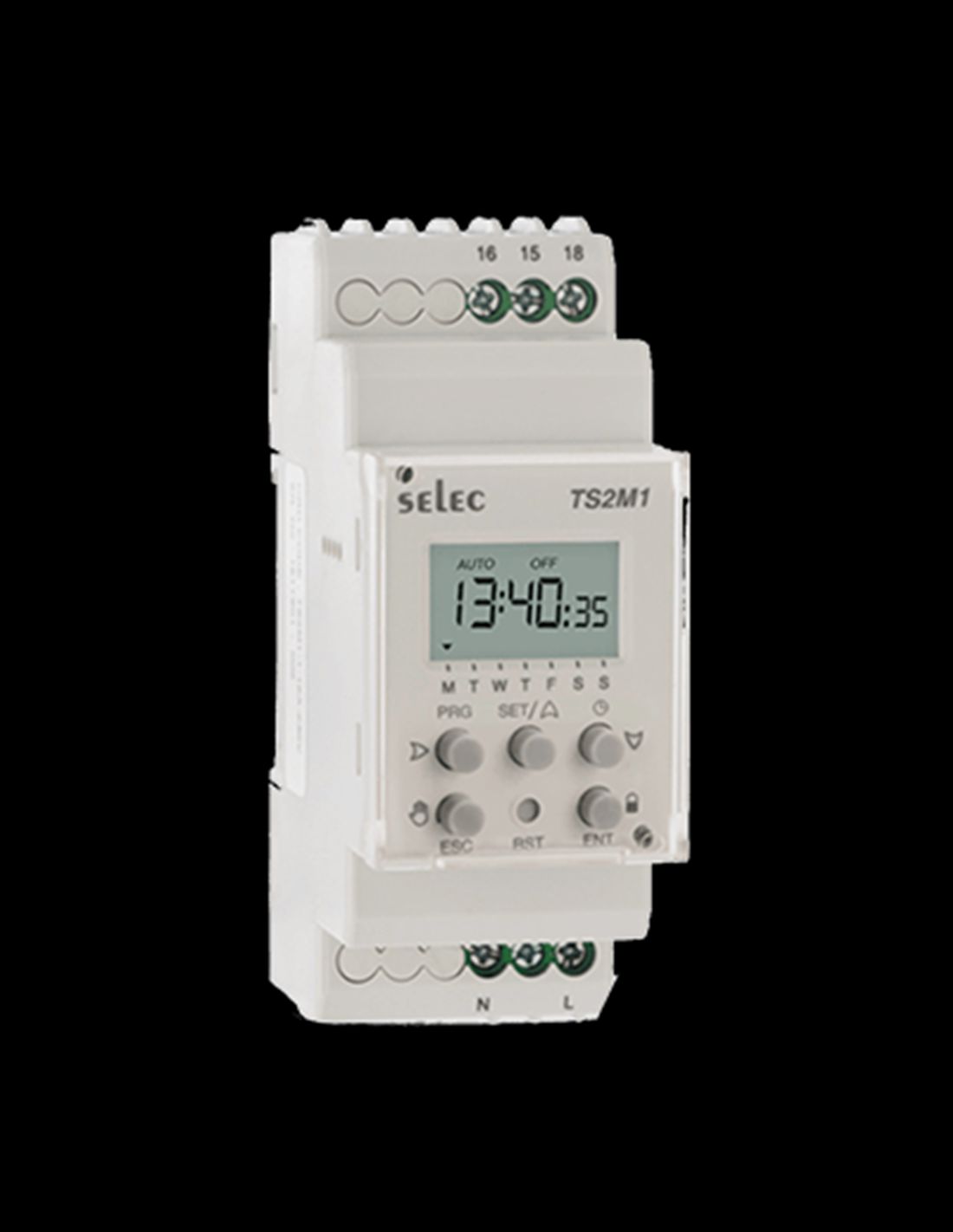 INTERRUPTOR DIGITAL DE TIEMPO SKU TS2M1-1-16A-110V MCA. SELEC