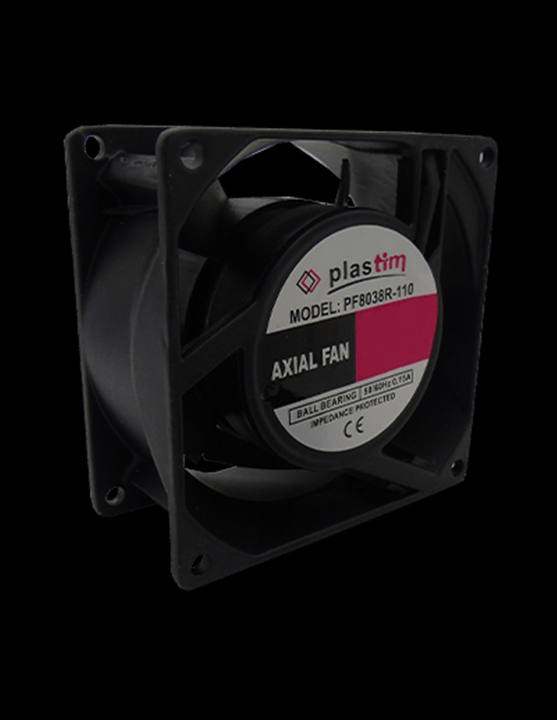 VENTILADOR P/GABINETE SKU FM8038A2HSL MCA. PLASTIM