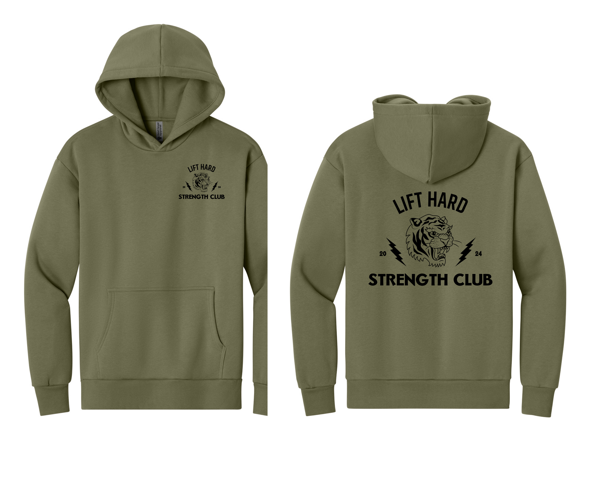Lift Hard Next Level Hoodie (NL9307)