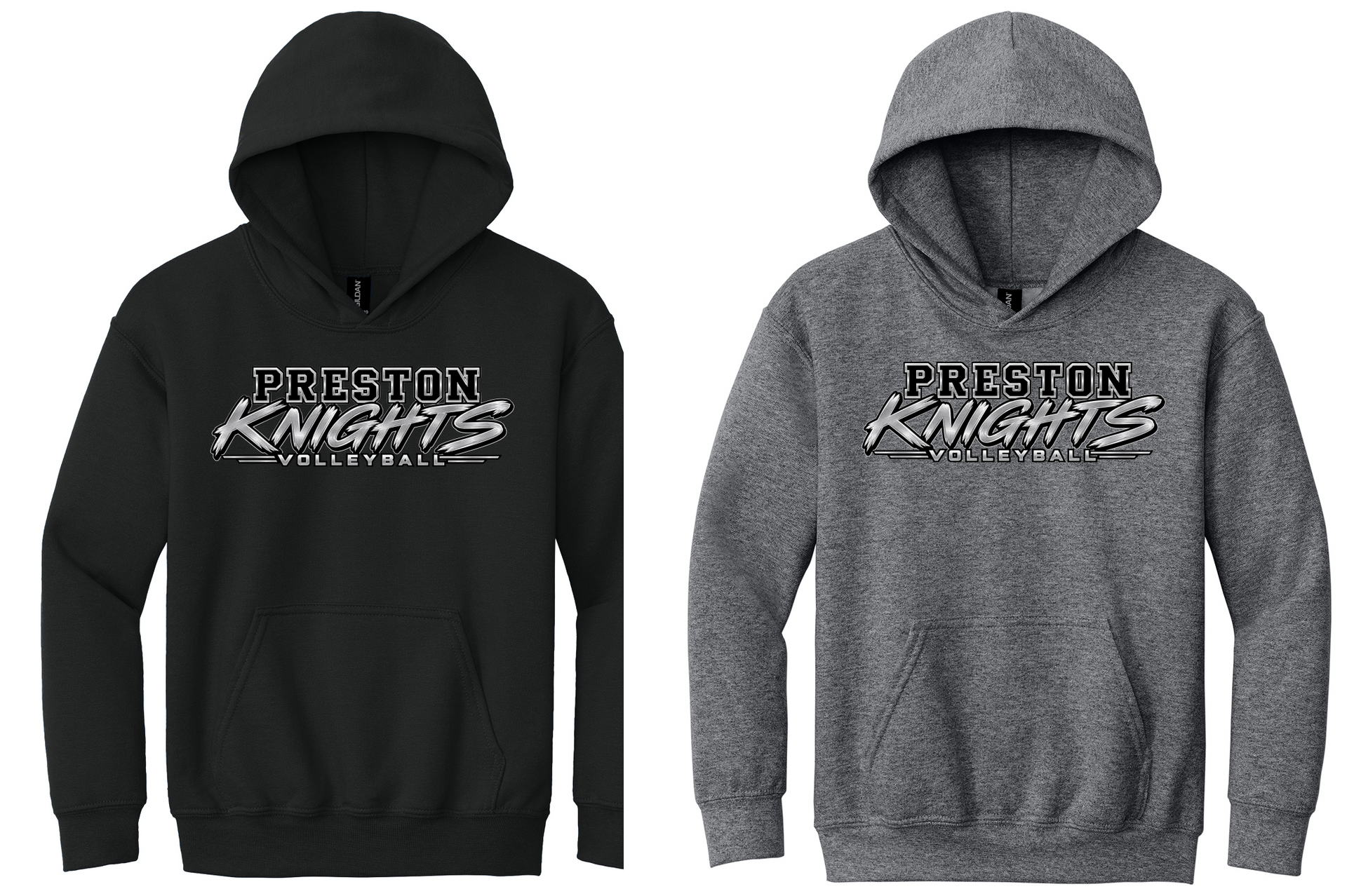 Preston High Volleyball Heavy Blend Hoodie 18500