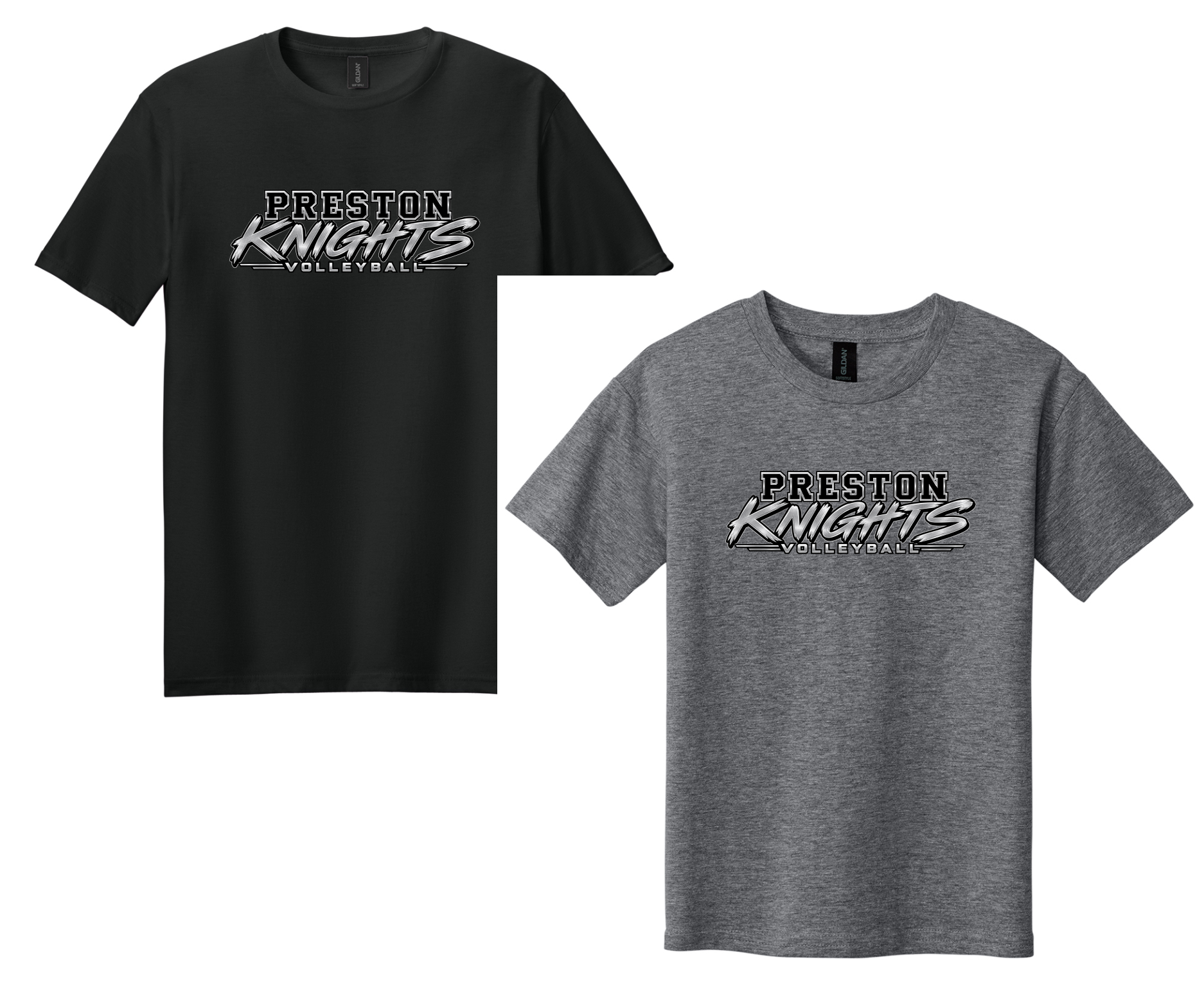 Preston High Volleyball Softstyle t-shirts 64000