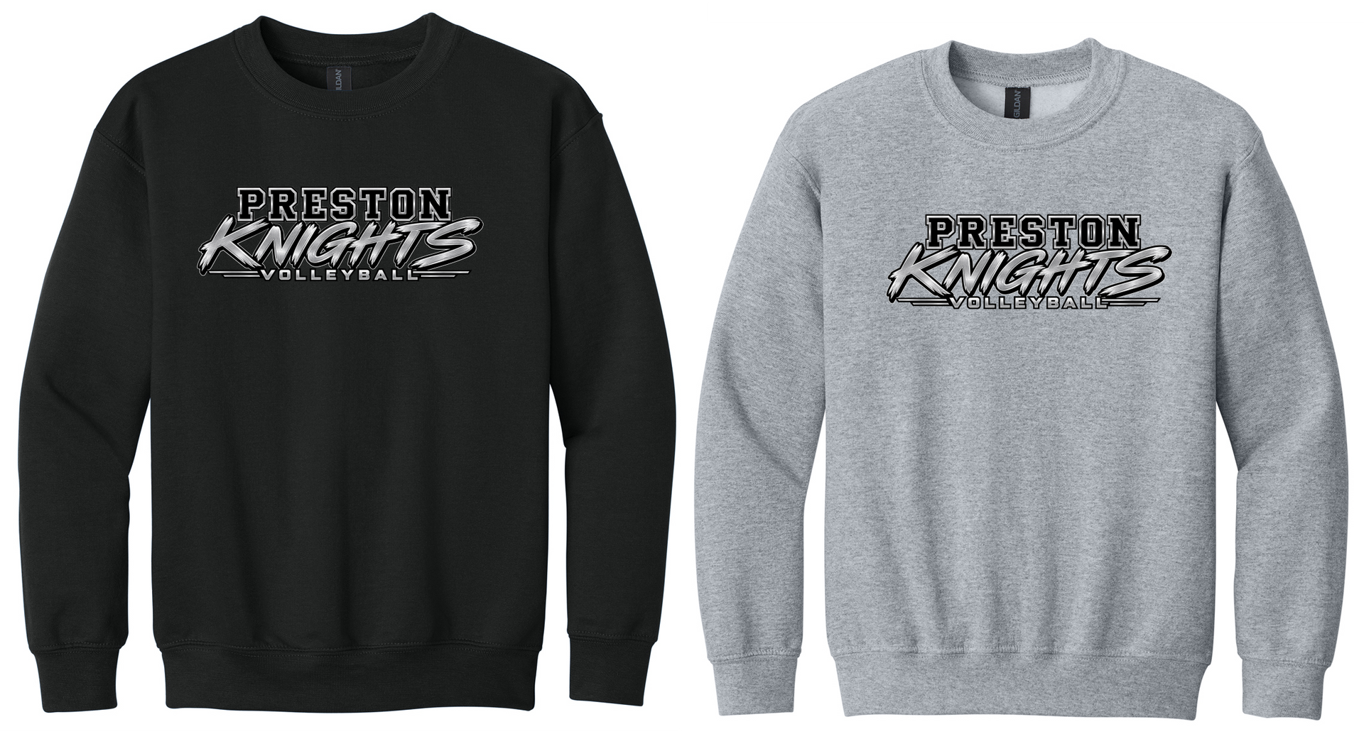 Preston High Volleyball Crewneck Sweatshirt 18000