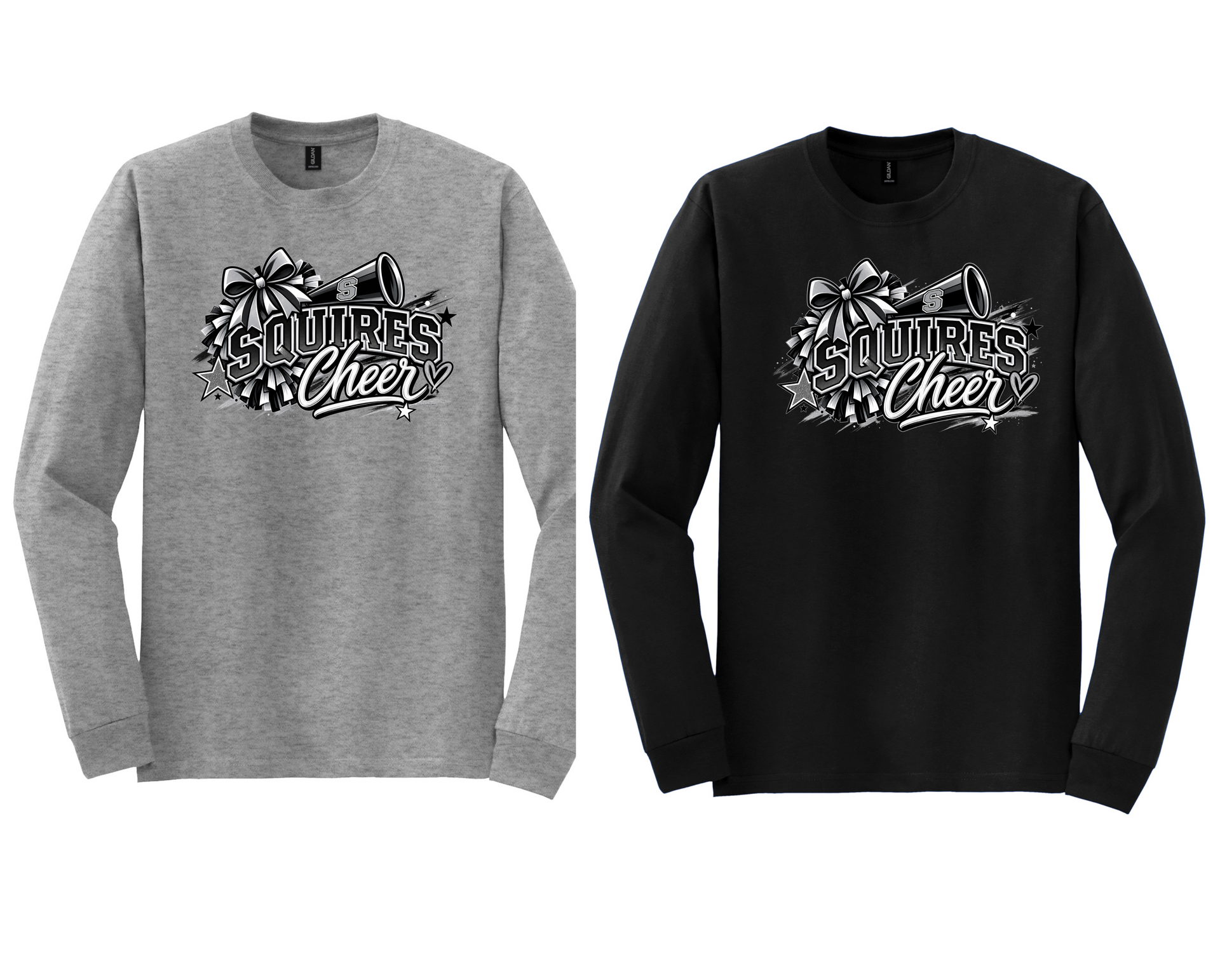 Squires Cheer Long Sleeve Shirt