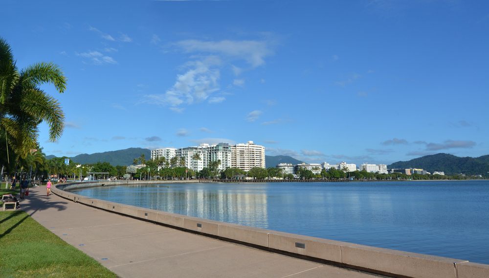 Aerial View Of City Of Cairns — Rowdraulics NQ Pty Ltd in Cairns, QLD