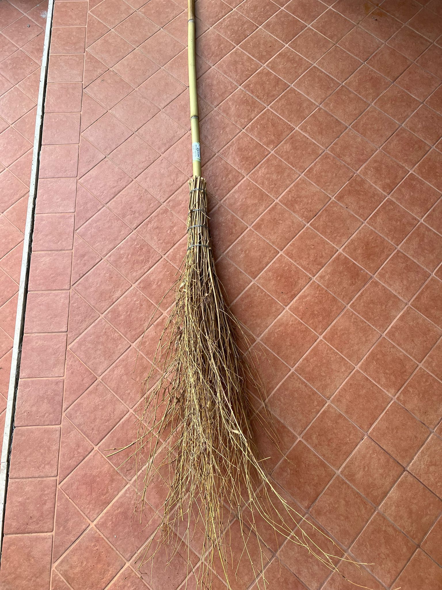 scopa in bambù