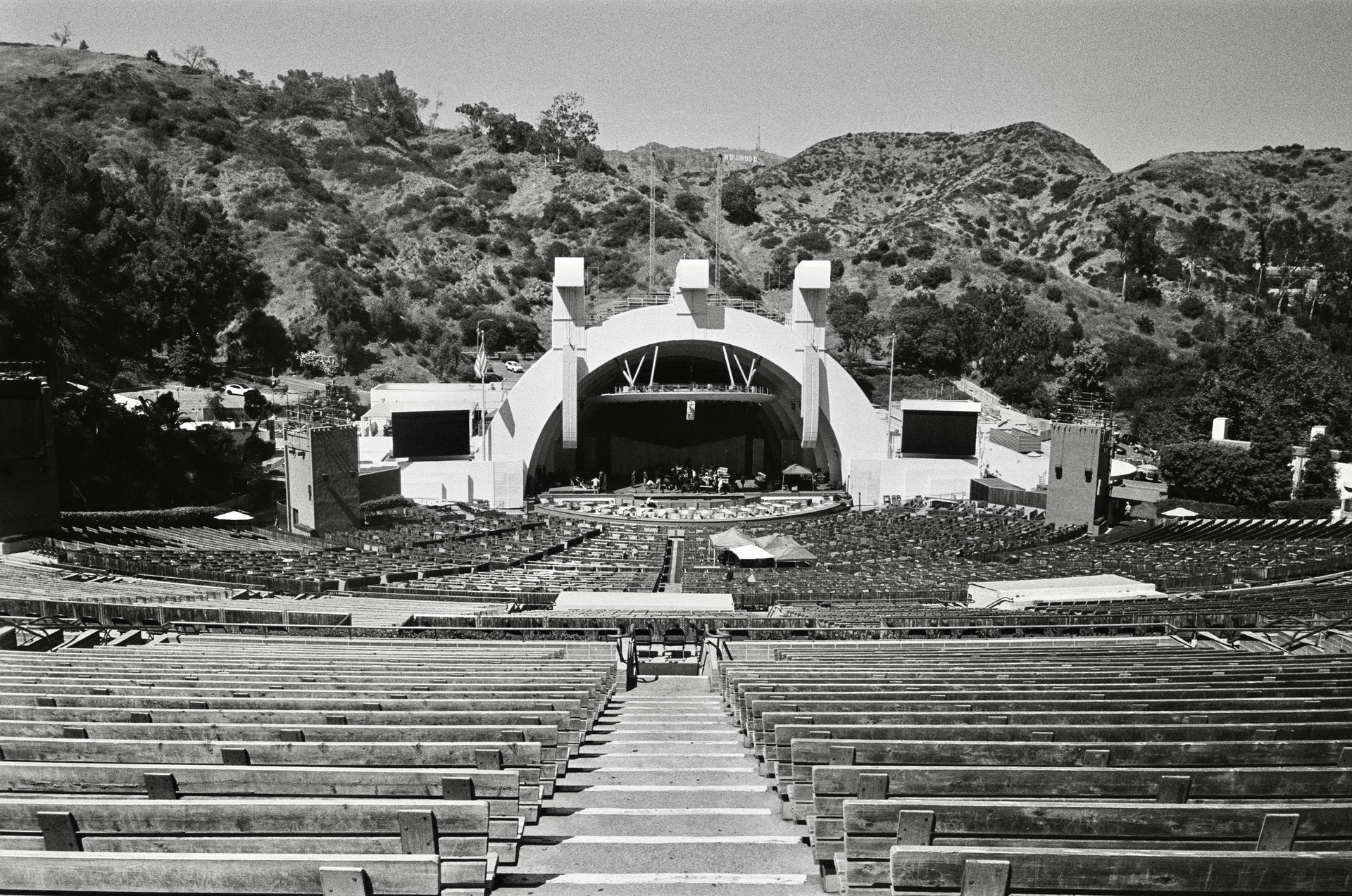Photo of the Hollywood Bowl outdoor events venue
