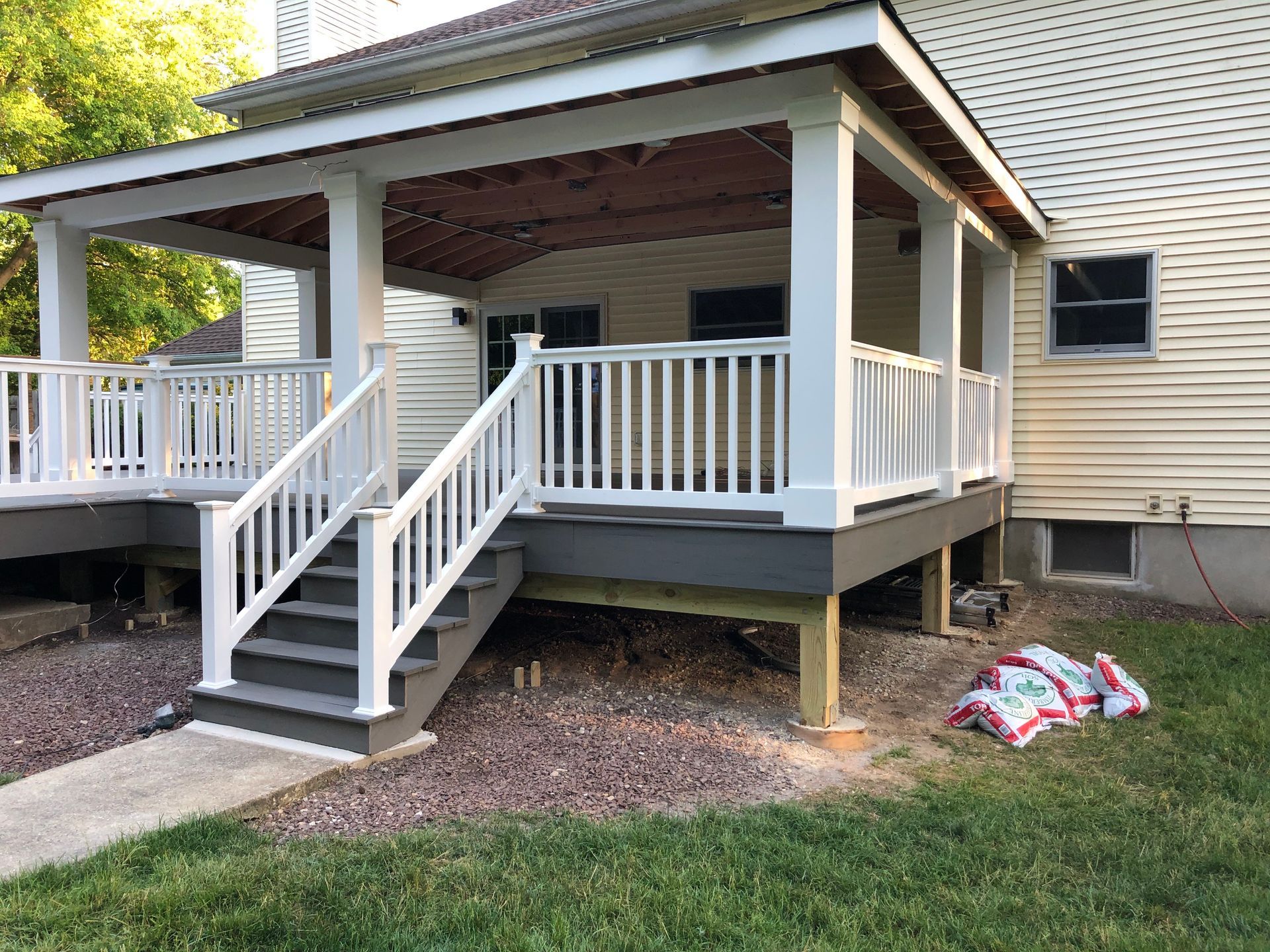 Textured decking