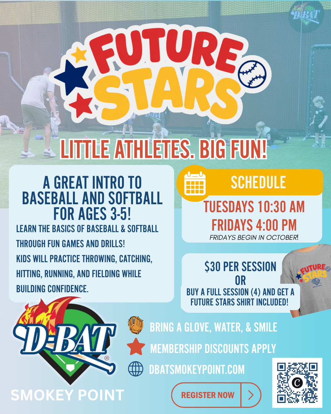 Camp or clinic flyer