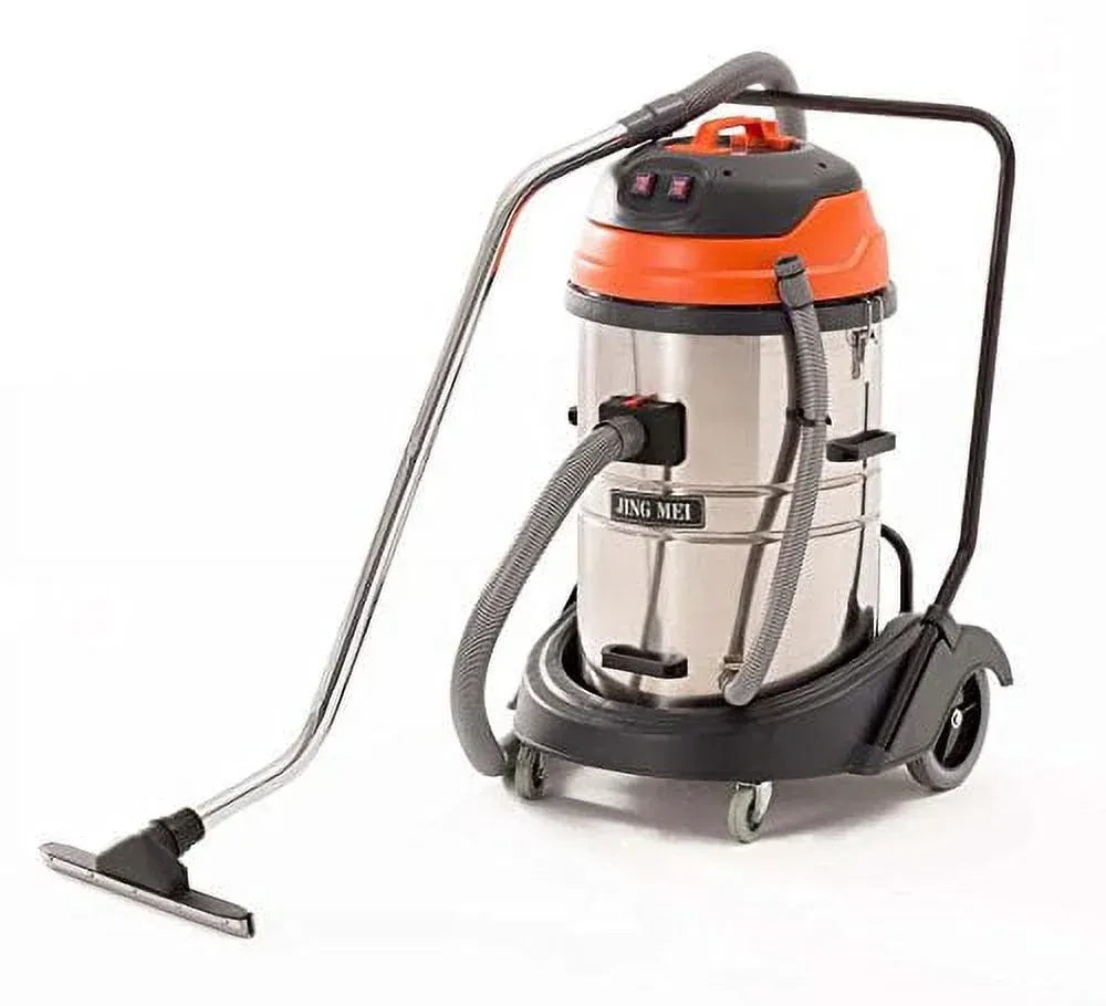 Industrial Vacuum cleaner Ideal for heavy-duty wet and dry applications, such as flooded areas or heavy, damp debris.
High capacity and powerful suction allow for extensive cleaning in larger, more challenging spaces.