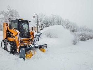 Snow removal works