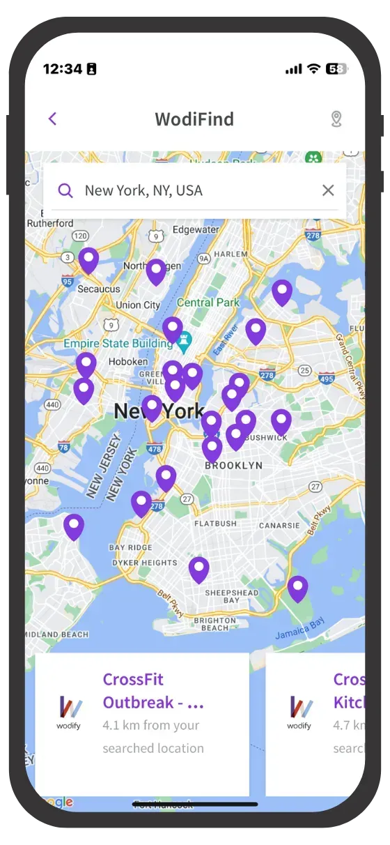 find local gyms while traveling