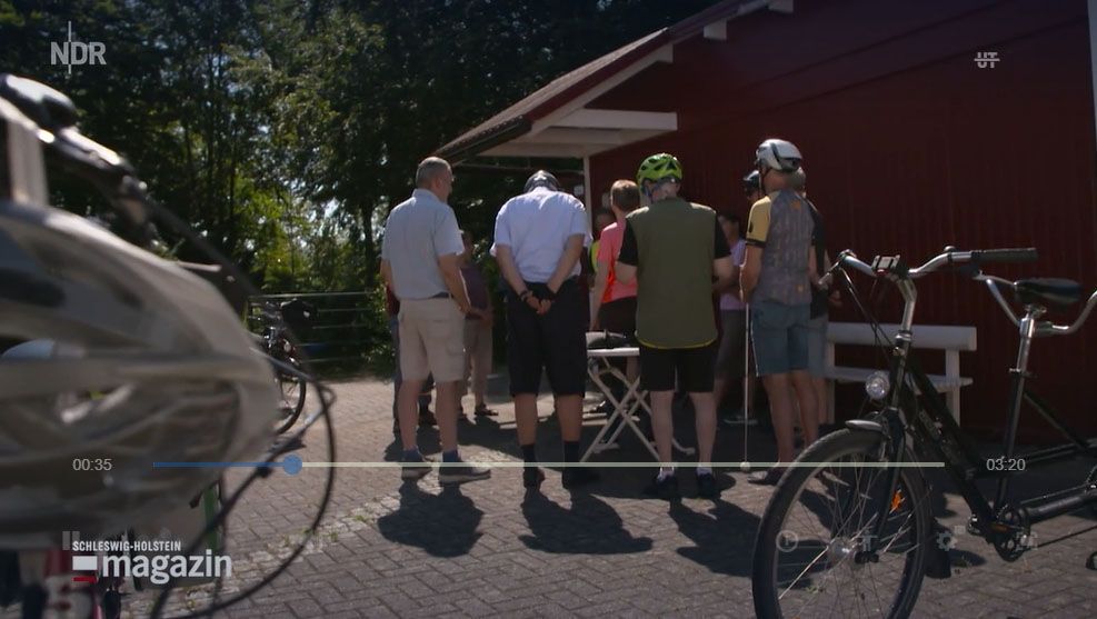 Screen Shot von dem Video über den Tandemclub