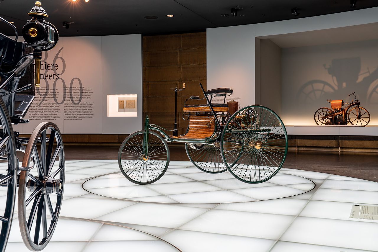 Benz Patent-Motorwagen, © Mercedes-Benz AG