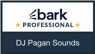 The logo for bark professional dj pagan sounds
