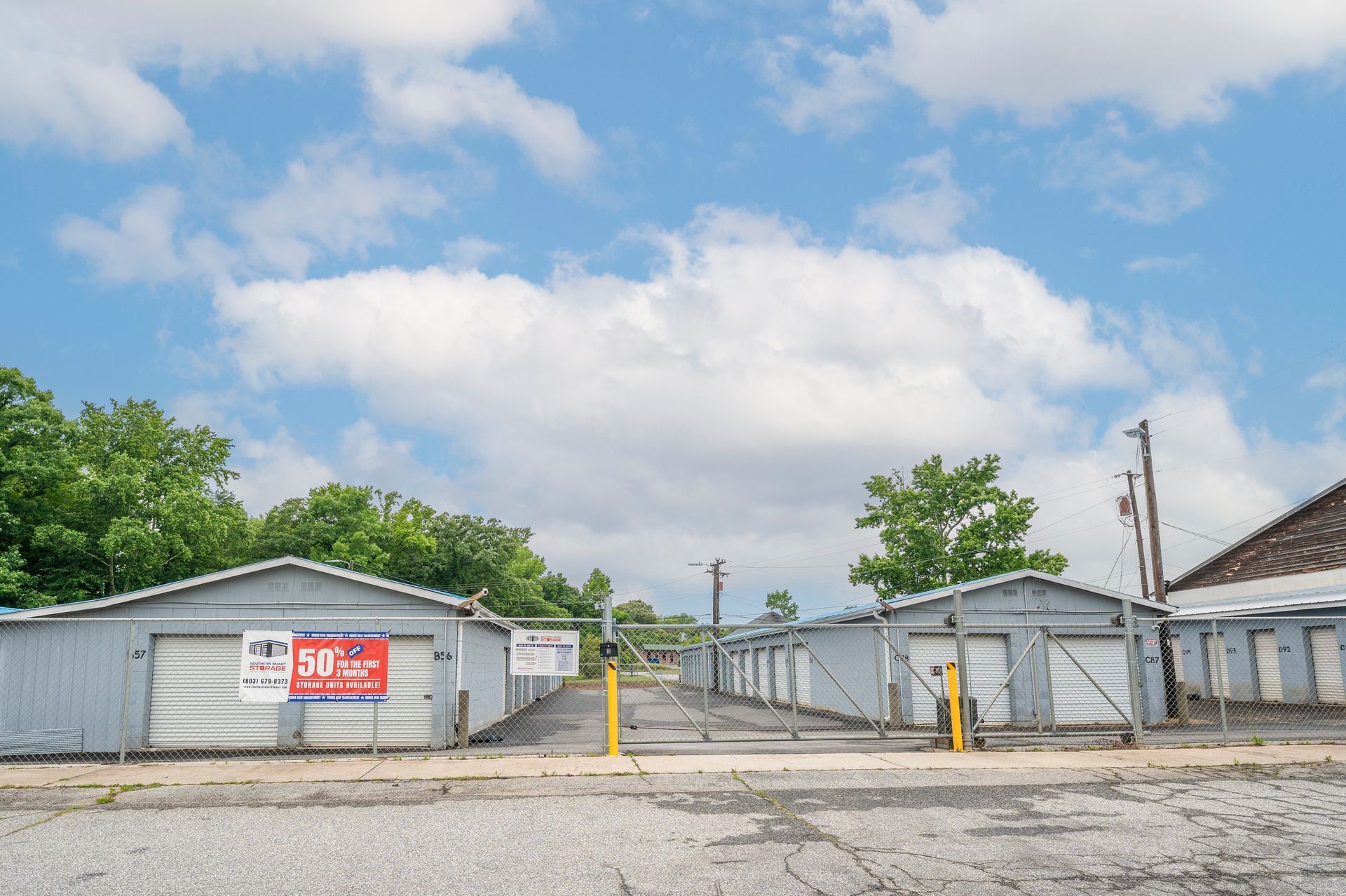 Drive-up self storage units in Belton, SC