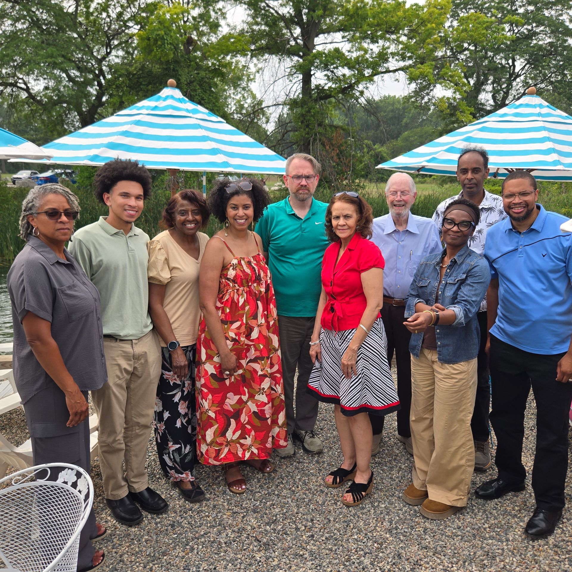 Fair Housing Office - Detroit, MI - Fair Housing Center of Metropolitan Detroit Fair housing center staff, intern, volunteers and board members at Detroit's Coriander Kitchen and Farm.