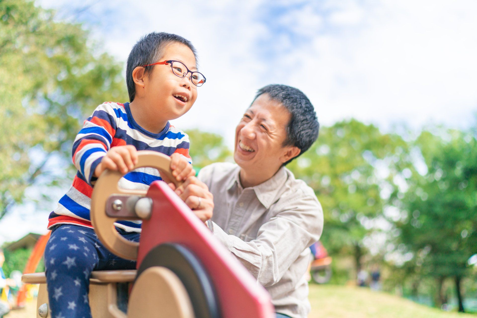 Happy Father And Son - Detroit, MI - Fair Housing Center of Metropolitan Detroit