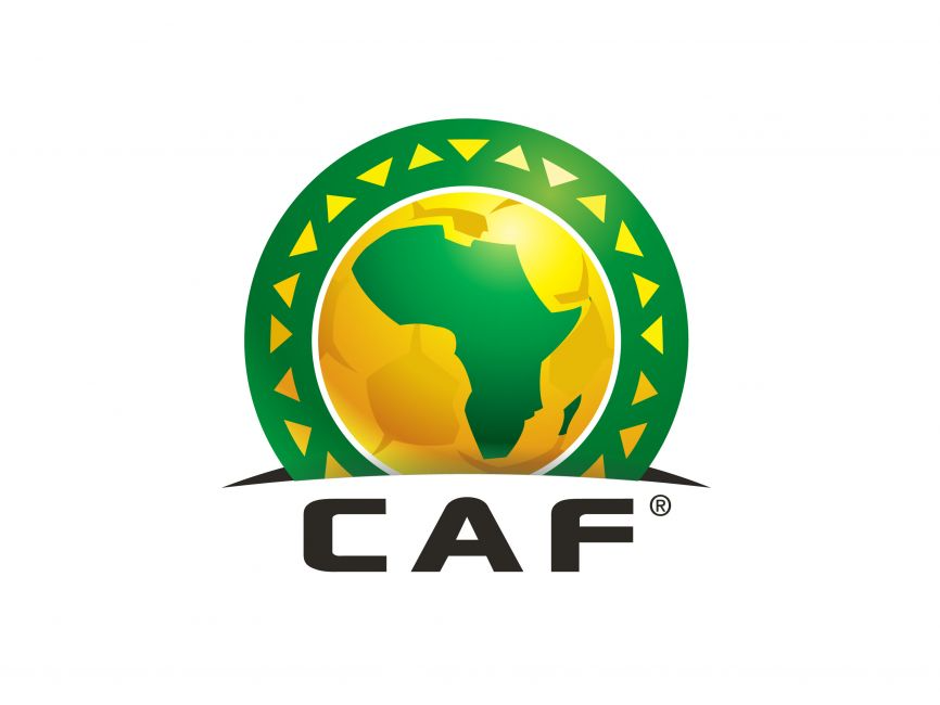 CAF logo with green and yellow globe above black letters on white background