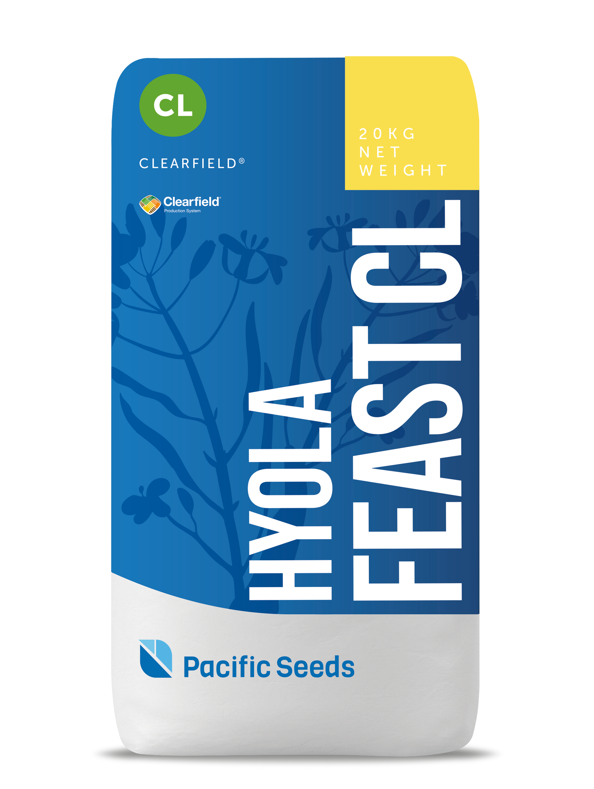 Bag of C-Guard Elite 2500 Nutrich on blue and yellow Pacific Seeds packaging