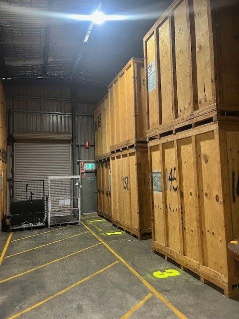 A Large Wooden Shelf is Being Built in a Workshop — O'Grady's Transport & Removals in Alstonville, NSW