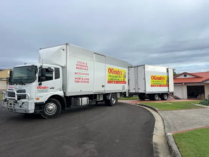 Two Trucks From Ogrady 's Transport and Removals — O'Grady's Transport & Removals in Melbourne, VIC