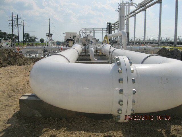 A picture of a pipeline taken on september 22 2012