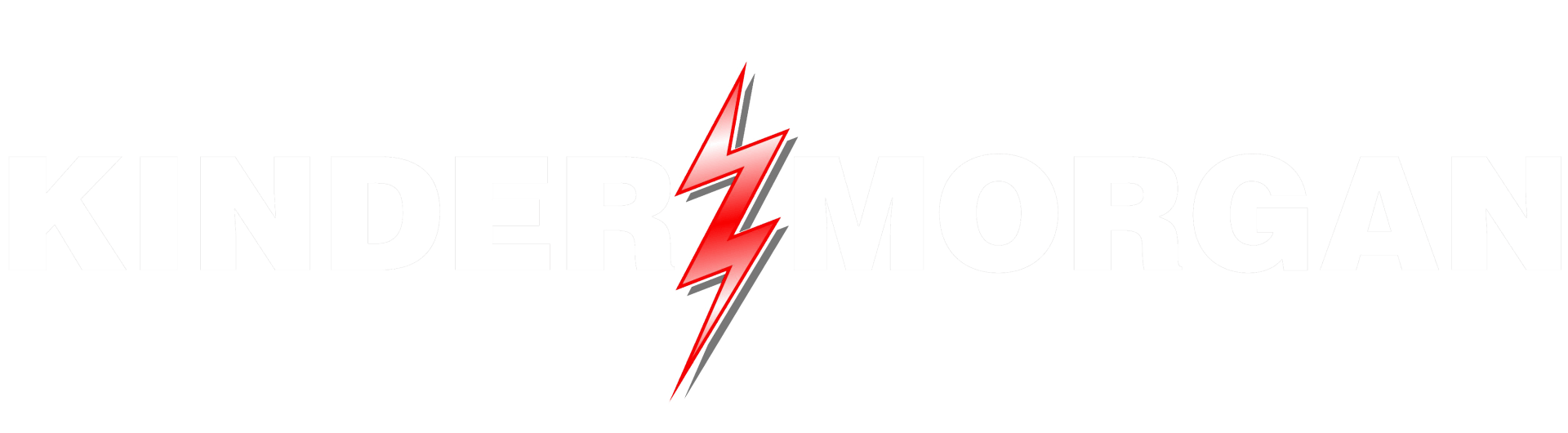 A red lightning bolt on a white background.
