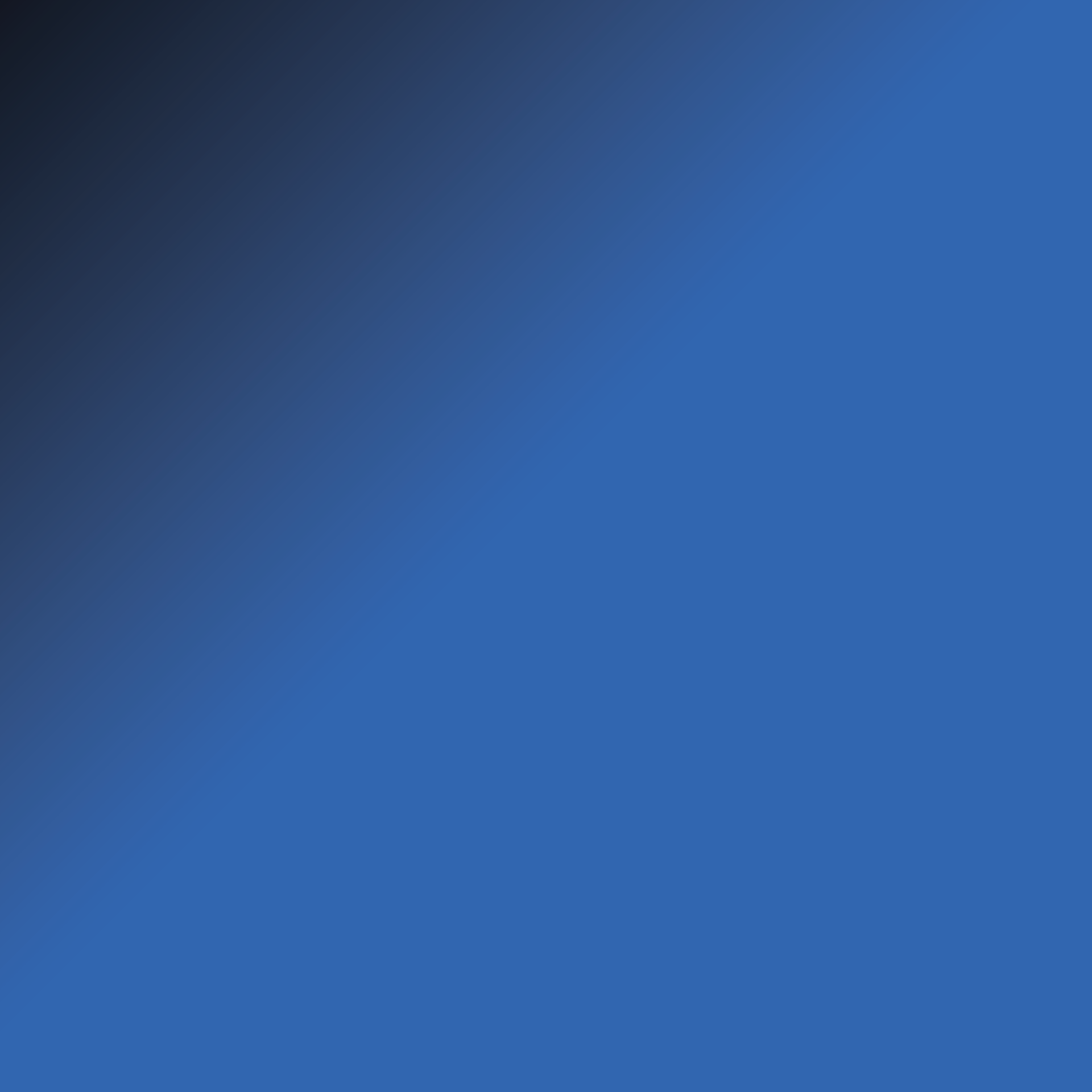A blue background with a black gradient in the middle