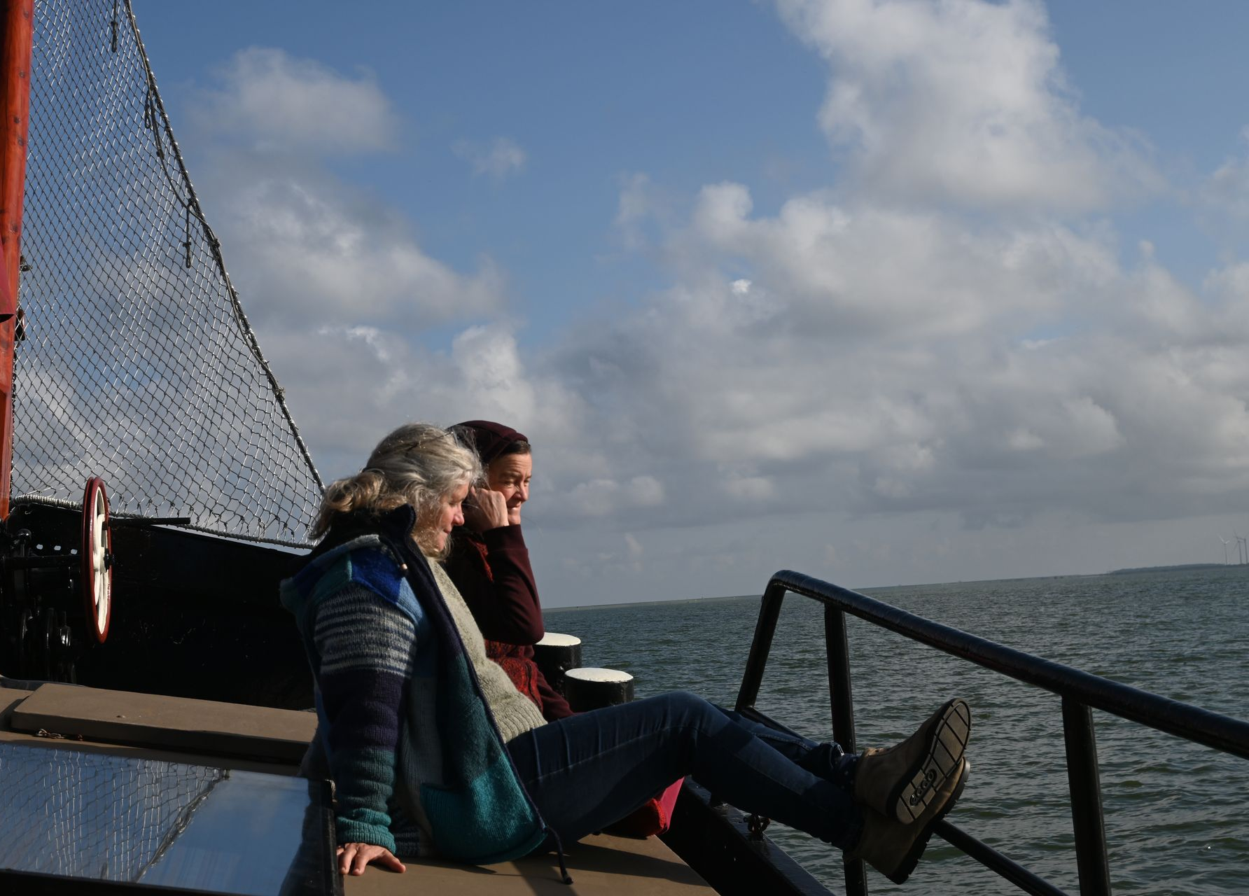 Onderweg op het Wad naar Terschelling 2025