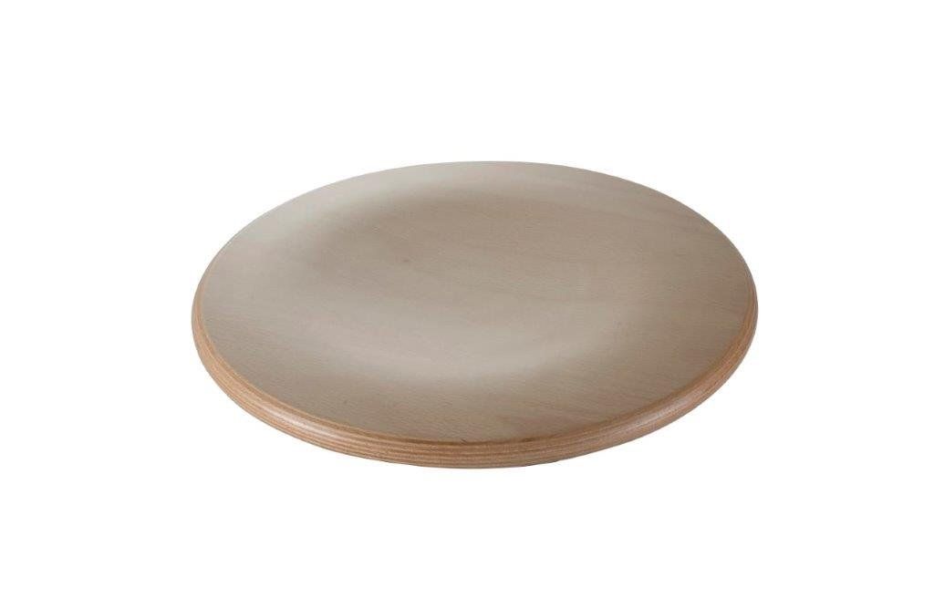 Sedile tondo per sgabello in legno