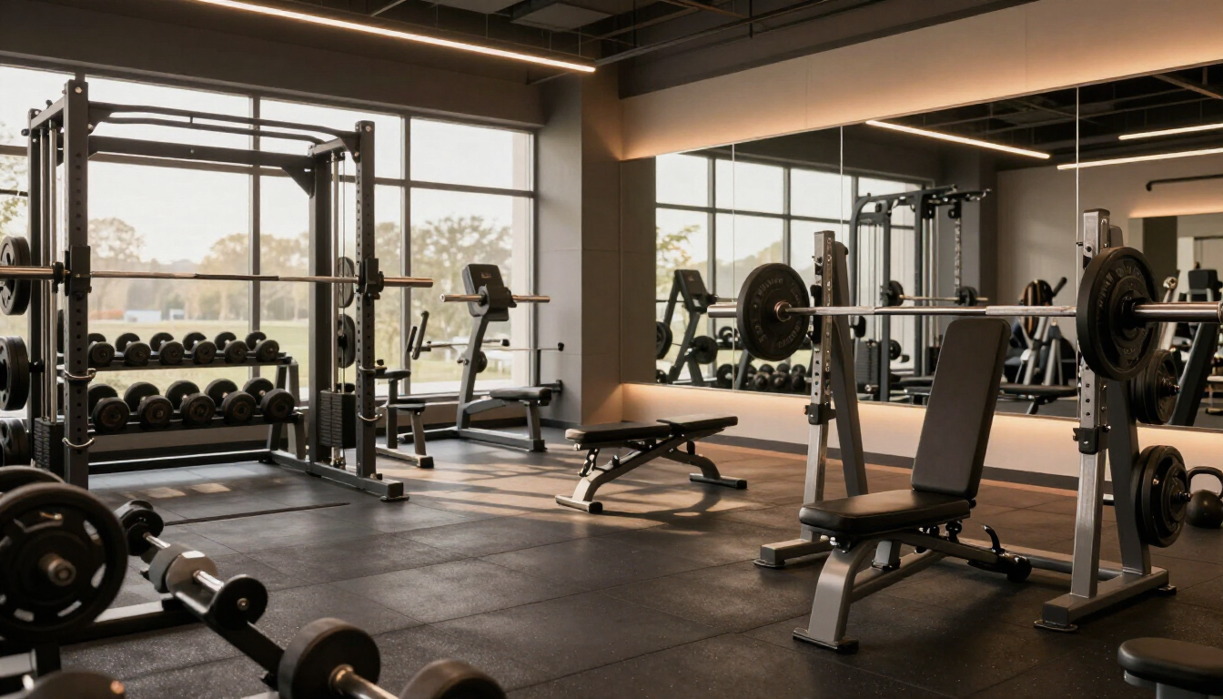Modern fitness apparatuur in Slim Body Centre Hoevelaken