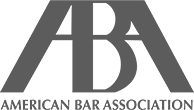 American Bar Association logo in black and gray